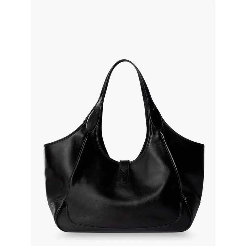 Gucci Women Mercato Leather Shoulder Bag - Picture 2 of 5